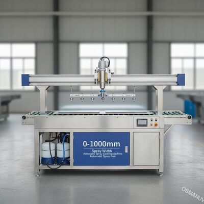 0-1000 mm Largura de pulverização Máquina automática de revestimento por pulverização para revestimento por pulverização e pistola de pulverização automática