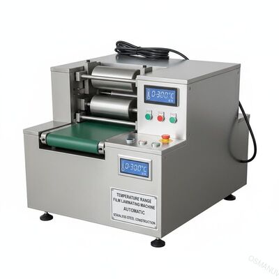 Máquina de laminação de filme com construção automática de aço inoxidável