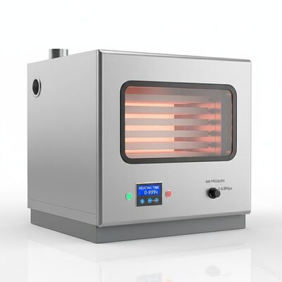 Máquina de secagem por infravermelho personalizável Tempo de aquecimento 0-999s Pressão do ar 0-0.8Mpa