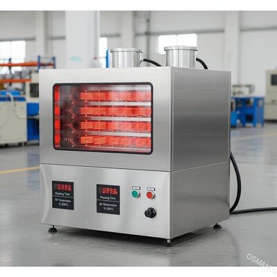 Máquina de secagem industrial de infravermelho com tempo de aquecimento 0-999s e temperatura do ar 0-200C
