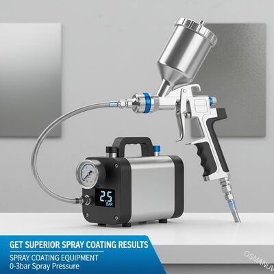 Obtenha resultados superiores de revestimento por pulverização com equipamentos de revestimento por pulverização 0-3bar Pressão de pulverização