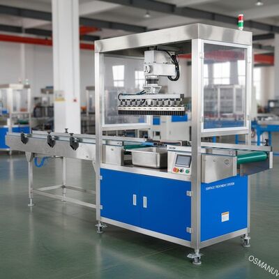 Para tratamento de superfície 0-3m/min Velocidade de revestimento de revestimento por pulverização Máquina de revestimento por pulverização de 1000 mm comprimento mínimo de usinagem e largura de pulverização de 300 mm