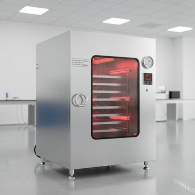 Máquina de secagem por infravermelhos de 600*600*750mm com pressão de ar de 0 a 0,8 Mpa para secagem versátil