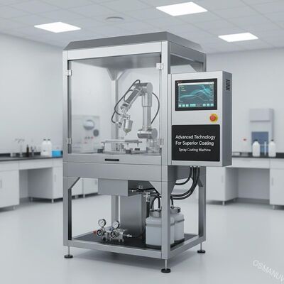 Tecnologia avançada para revestimento superior com a máquina de revestimento por pulverização
