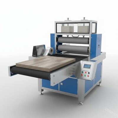 Máquina de revestimento de revestimento de rolos duplos para diversos materiais de PC ou para azulejos de piso de plástico de PVC ou para outros materiais planos de metal
