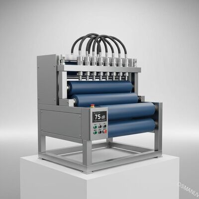 Equipamento de revestimento por rolos de 75 dB para equipamento industrial de revestimento por pulverização