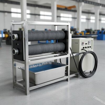 Equipamento de revestimento de rolos de 2 kW 220V 50 Hz com fonte de alimentação de material de revestimento de tinta