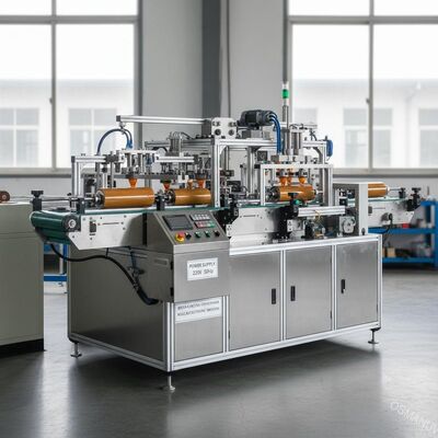 Máquina de fabricação de rolos transportadores de revestimento de resina alimentada por fonte de alimentação 220V 50Hz