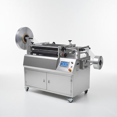 Equipamento de revestimento por película de aço inoxidável com velocidade de laminação de 0-30 m/min