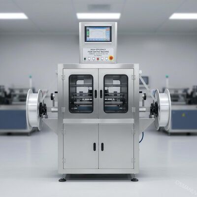 Máquina de revestimento por película de alta eficiência para laminação de espessura de 0,03-2 mm com controlo PLC