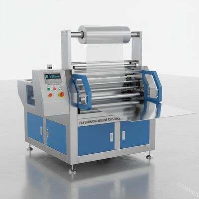 Velocidade de laminação 0-30 m/min Máquina de laminação por película para aço inoxidável