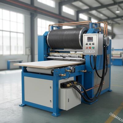 Máquina rotativa de transferência de calor com 1 voltagem 360-410V 50HZ para placa de silicato de cálcio