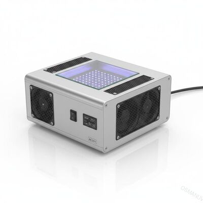 Máquina de curado UV LED com arrefecimento por ar para área de curado de 200 mm*200 mm com alimentação AC220V