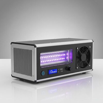 Máquina de cura UV LED de 100 W com arrefecimento por ar para velocidade de cura de alto desempenho 1-10 m/min