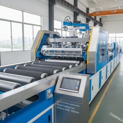 Avançada Automatização Soluções sob medida Linha de revestimento de sucata largura efetiva 1320mm