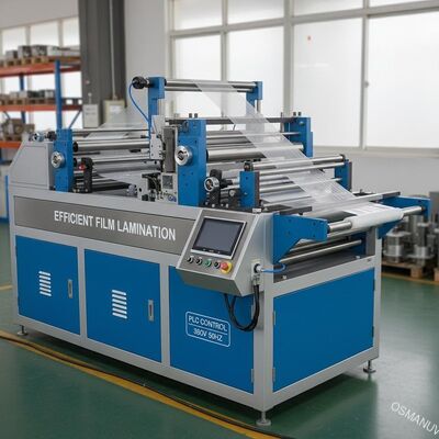 Equipamento de laminação de filme eficiente com controlo PLC 380V 50HZ