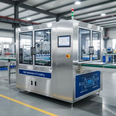 Máquina de revestimento UV de alta automação com tecnologia de revestimento de alta fiabilidade