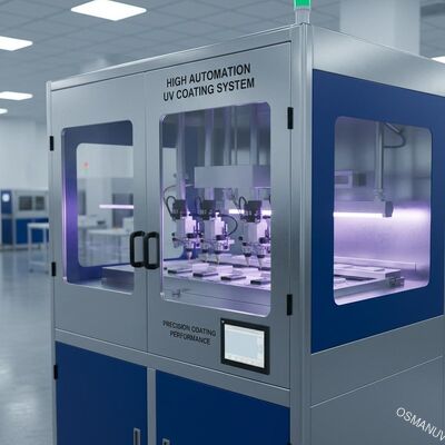 Máquina de revestimento UV de alta automação para desempenho de revestimento de alta precisão