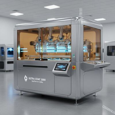 Máquina de revestimento ultravioleta de alta precisão e segurança para aplicações de revestimento