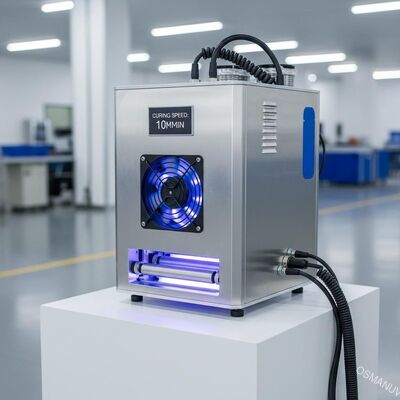 Método de refrigeração Refrigeração a ar Máquina de cura LED ultravioleta com velocidade de cura de 1 a 10 m/min