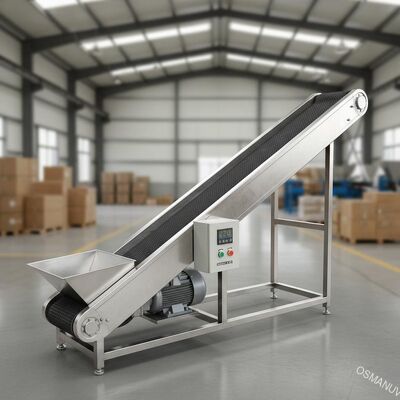 Máquina de transferência de cinturão transportador para transporte de 220V de capacidade 50 kg/h