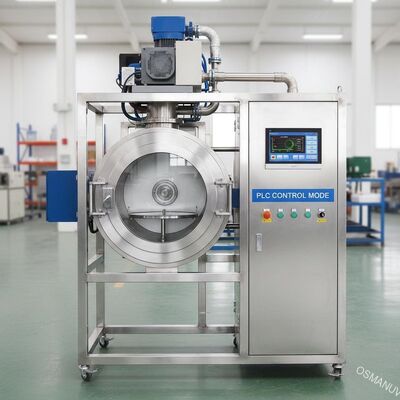 Sistema de secador de vácuo de microondas de 380 V com modo de controlo PLC