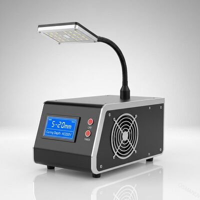 5-20mm Profundidade de Curagem Máquina de Curagem UV LED Ar Refrigerador AC220V Fornecimento de energia