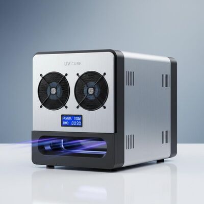 Método de arrefecimento A refrigeração a ar Máquina de cura UV LED 100W Para processo de secagem rápida