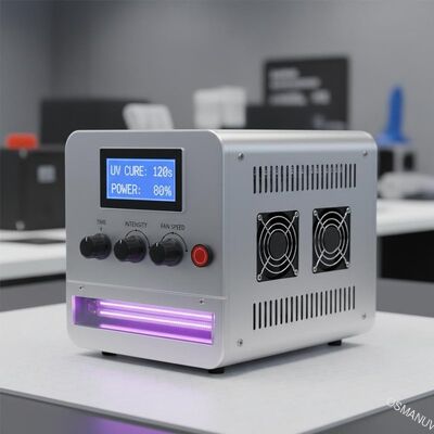 Máquina de cura LED de resfriamento por ar com controlo manual para liga de alumínio