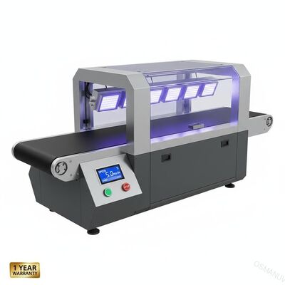 1 ano Sistema de cura LED ultravioleta com velocidade de cura de 1 a 10 m/min