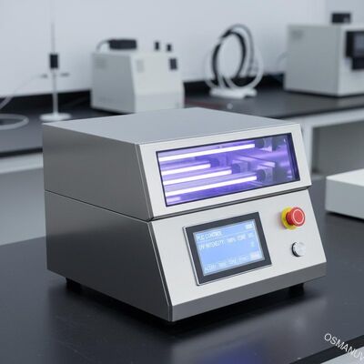 Máquina de curado UV de aço inoxidável com lâmpada UV de 365nm para alimentação AC220V 50HZ