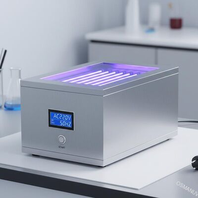 AC220V 50HZ Fornecimento de energia Máquina de cura UV para área de 300mm * 400mm com lâmpada de 365nm