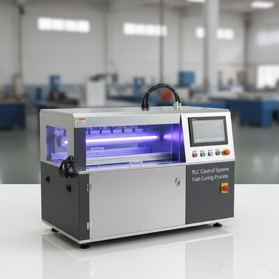 Sistema de controlo PLC Máquina de cura UV para processo de cura rápido
