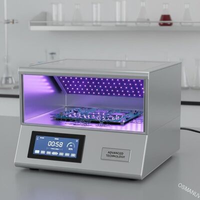 Máquina de cura UV de área de cura de 300 mm*400 mm com lâmpada UV de 365 nm e tecnologia avançada