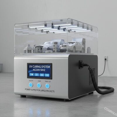 Máquina de cura UV potente AC220V 50HZ Fornecimento de energia para grandes projetos