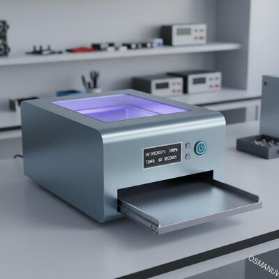 Máquina de Curagem UV de Alto Desempenho com lâmpada UV de 365nm para área de curagem 300mm*400mm