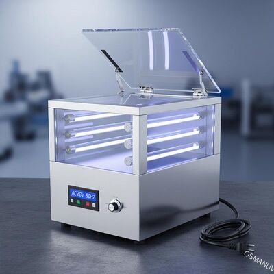 AC220V 50HZ Fornecimento de energia Máquina de cura UV para produtos de aço inoxidável