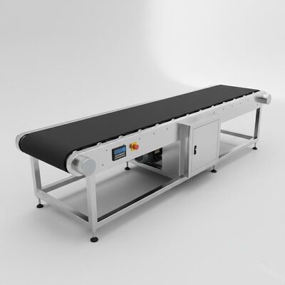 2m*0,6m*1,5m Máquina de cinta transportadora com operação automática de cinta de borracha