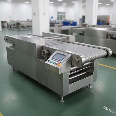 Máquina de transferência de cinturão transportador de aço inoxidável com operação automática para eficiência