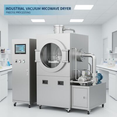 Secador de microondas a vácuo de qualidade industrial para processamento preciso