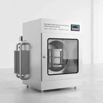 Equipamento inovador de secagem a vácuo por microondas com ampla gama de temperaturas