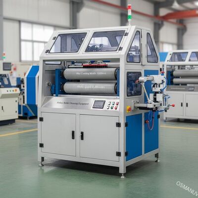 Largura máxima do revestimento 1000 mm Velocidade dos rolos 0-20 m/min Equipamento de limpeza de rolos de anilox