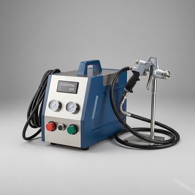 Fornecimento de energia 220V/50Hz Equipamento industrial de revestimento por pulverização com consumo de energia de 2 kW