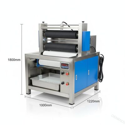 Equipamento de revestimento de rolos de revestimento de pintura com 0-20m/min Velocidade de rolos e tamanho 1800*1000*1200mm