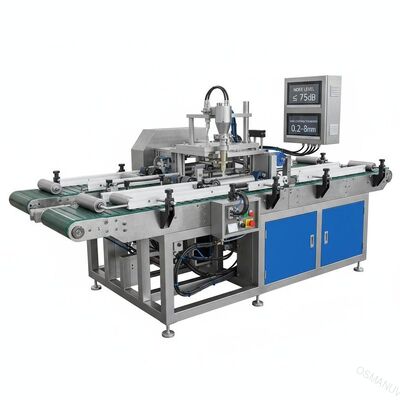Nível de ruído ≤ 75 dB Máquina de fabricação de rolos transportadores com espessura máxima de revestimento 0,2-8 mm
