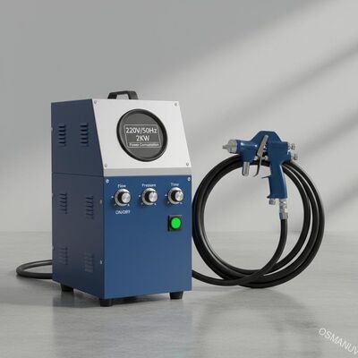 Fornecimento de energia 220V/50Hz Equipamento industrial de revestimento por pulverização com consumo de energia de 2 kW