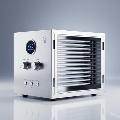 Regulação manual/automática da temperatura Irradiador de luz ultravioleta em aço inoxidável