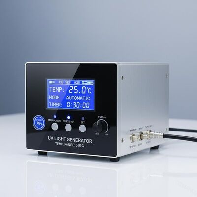 Modos de controlo do temporizador Gerador de luz UV manual/automático para a gama de controlo de temperatura 0-99C