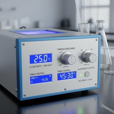 Intervalo de temperatura 0-99C Fonte de intensidade UV com precisão de controlo do temporizador ±1min