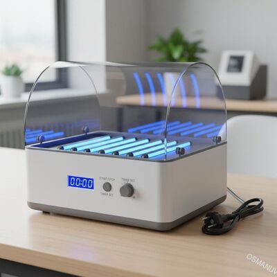 Máquina de irradiação UV AC220V com alcance de controlo do temporizador de 0 a 99 min